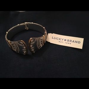 Cuff gold silver cuff bracelet from Lucky Brand ♥️
